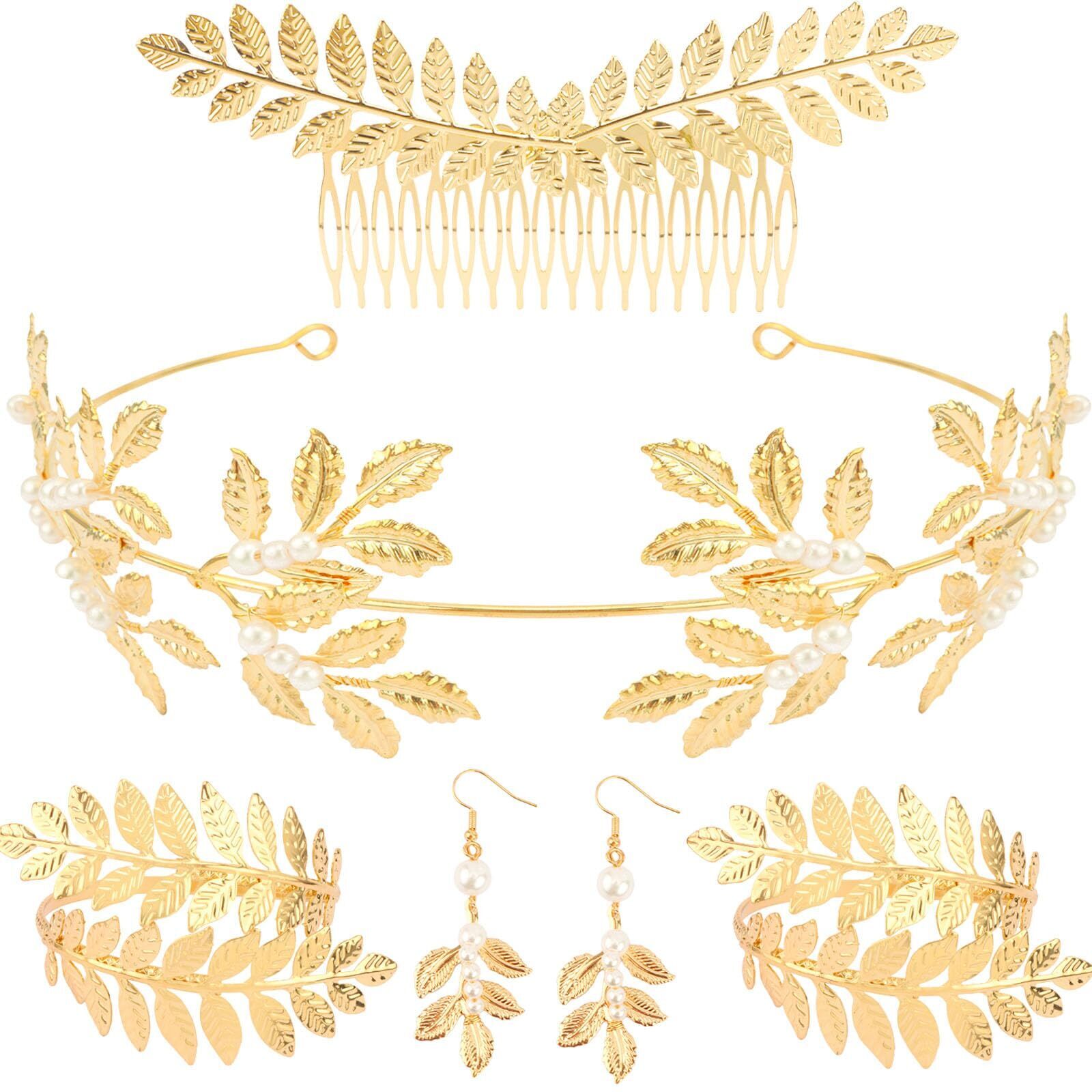 4184 Greek Goddess Accessoriess Costume Toga Accessoriess Gold
